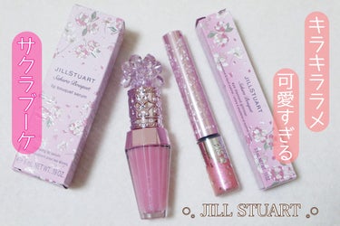 ジルスチュアート　クリスタルブルーム　リップブーケ セラム 105 cherry blossom petals＜サクラブーケ＞ （限定））/JILL STUART/リップケア・リップクリームを使ったクチコミ（1枚目）