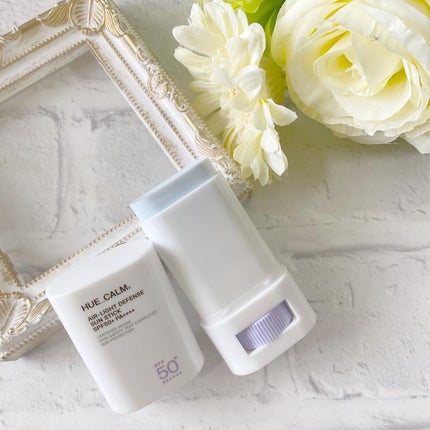 エアライト日焼け止めスティック(SPF50+PA++++)/HUE_CALM/日焼け止めスティックを使ったクチコミ(5枚目)