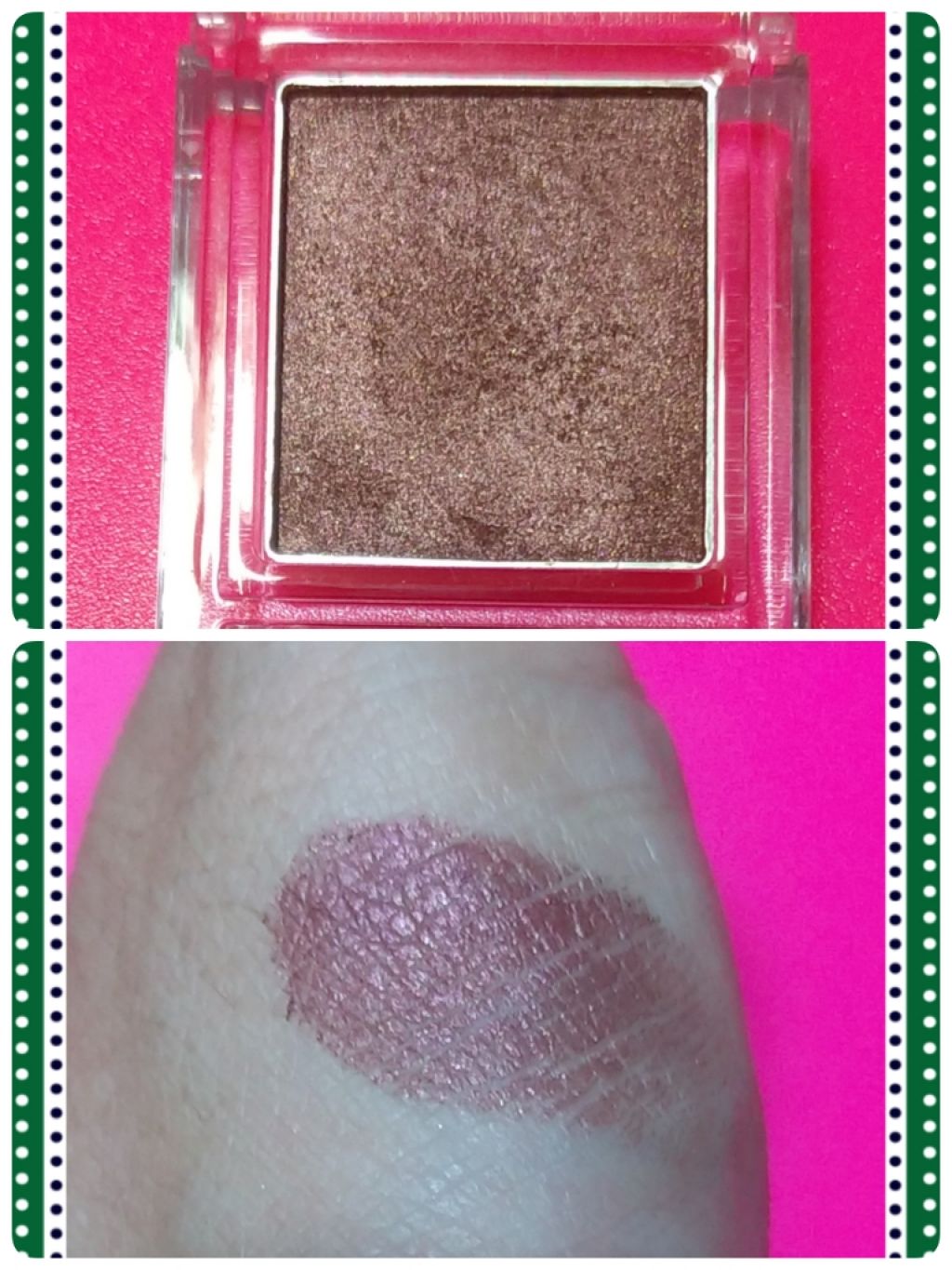 ディープシャドウ MS03 フューシャブラウン/excel/単色アイシャドウを使ったクチコミ（3枚目）