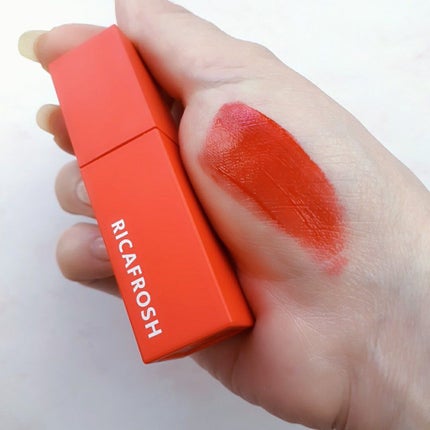 ジューシーリブティント/RICAFROSH/リップティントを使ったクチコミ(2枚目)