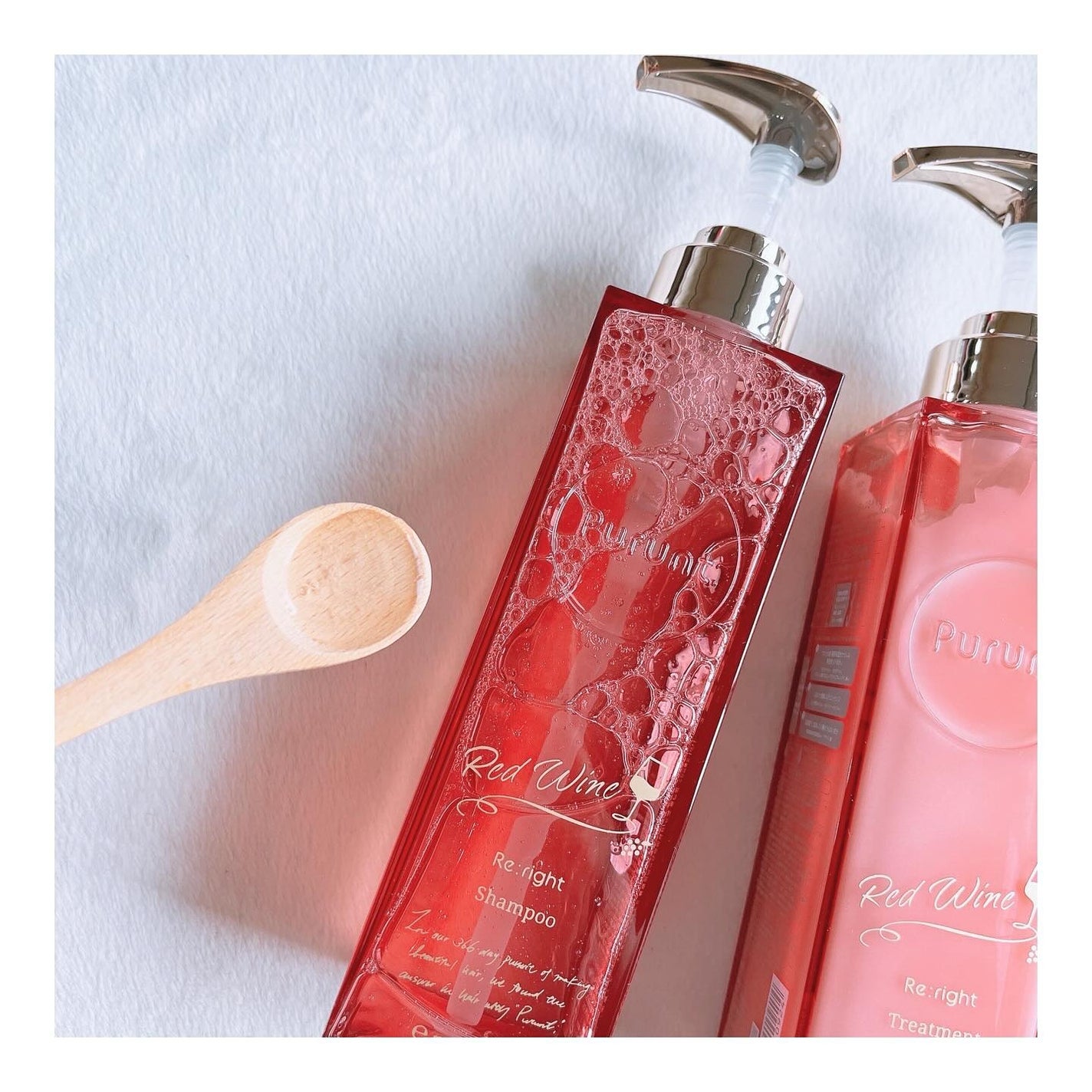 プルント リライト美容液ヘアミルク レッドワイン/Purunt./ヘアミルクを使ったクチコミ(2枚目)