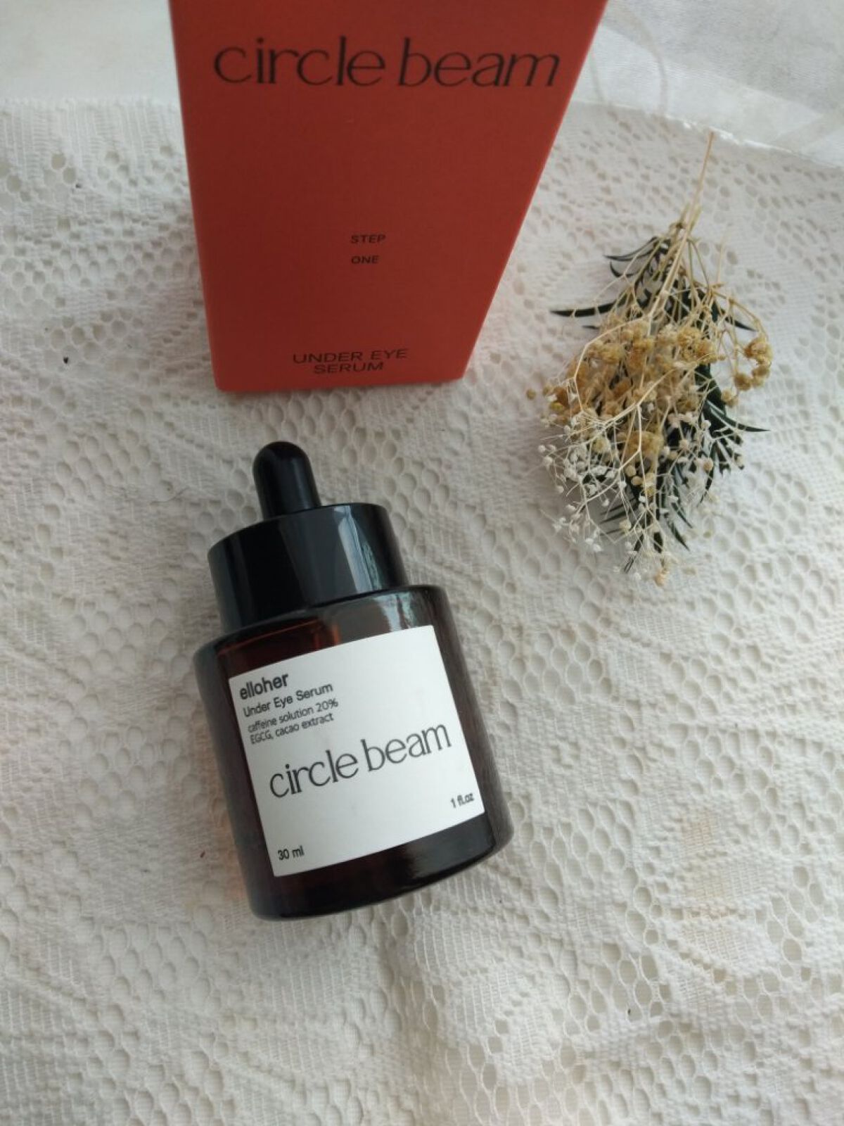 サークルビーム - Under Eye Serum/elloher/美容液を使ったクチコミ(4枚目)