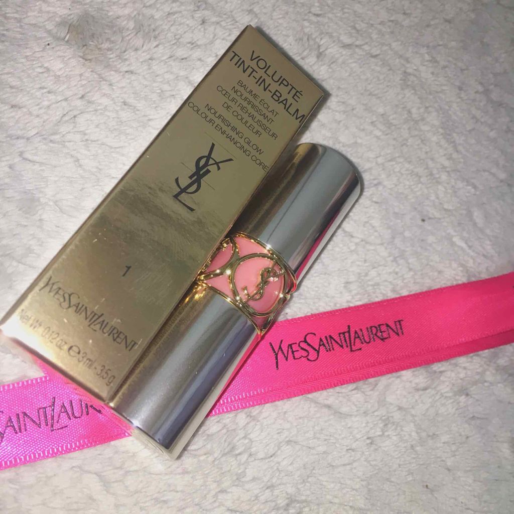 ヴォリュプテ ティントインバーム/YVES SAINT LAURENT BEAUTE/口紅を使ったクチコミ（1枚目）