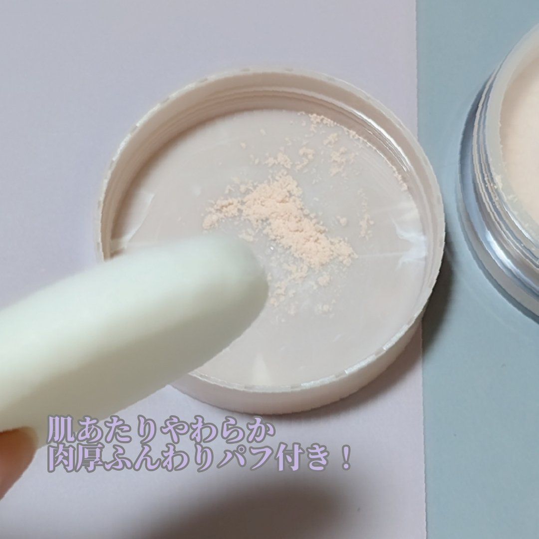 毛穴パテ職人 毛穴崩れブロックパウダー/毛穴パテ職人/ルースパウダーを使ったクチコミ（3枚目）