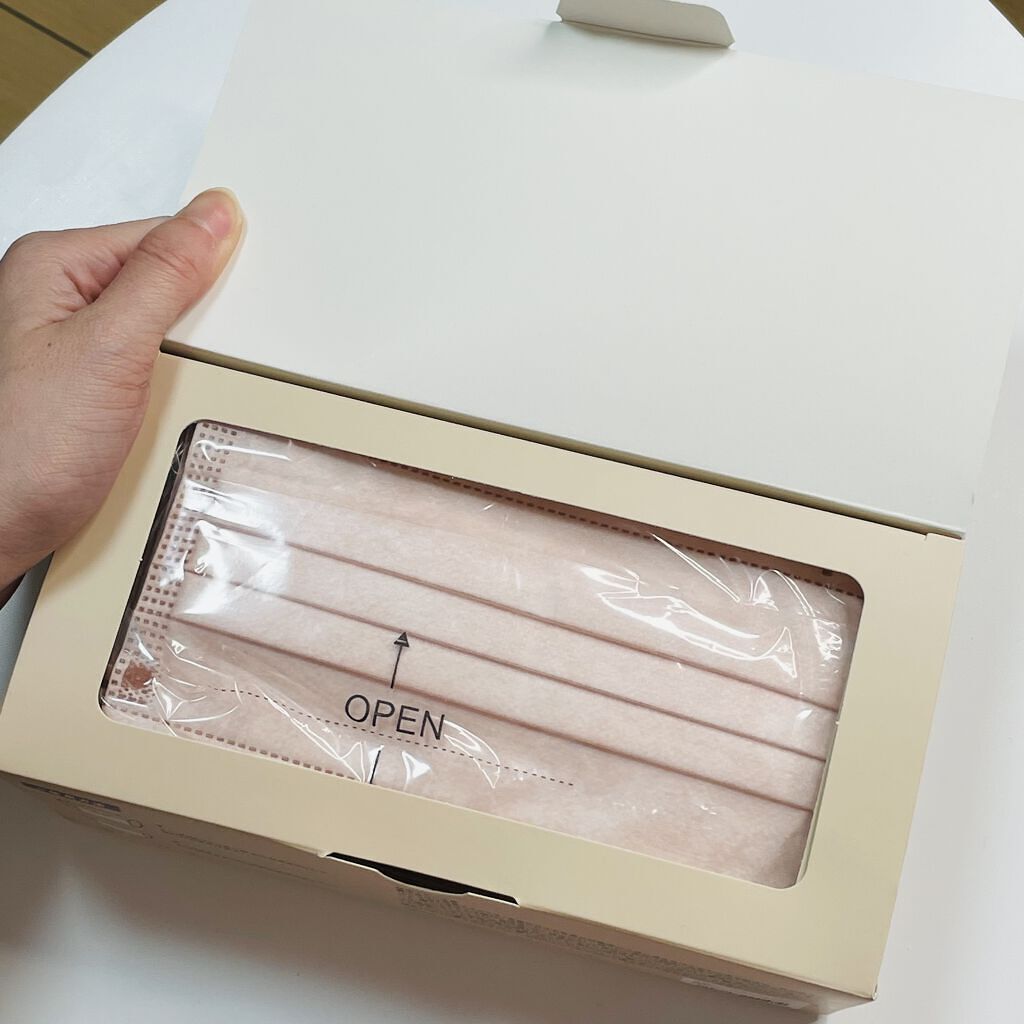 NON-WOVEN FACE MASK/3COINS/マスクを使ったクチコミ（2枚目）