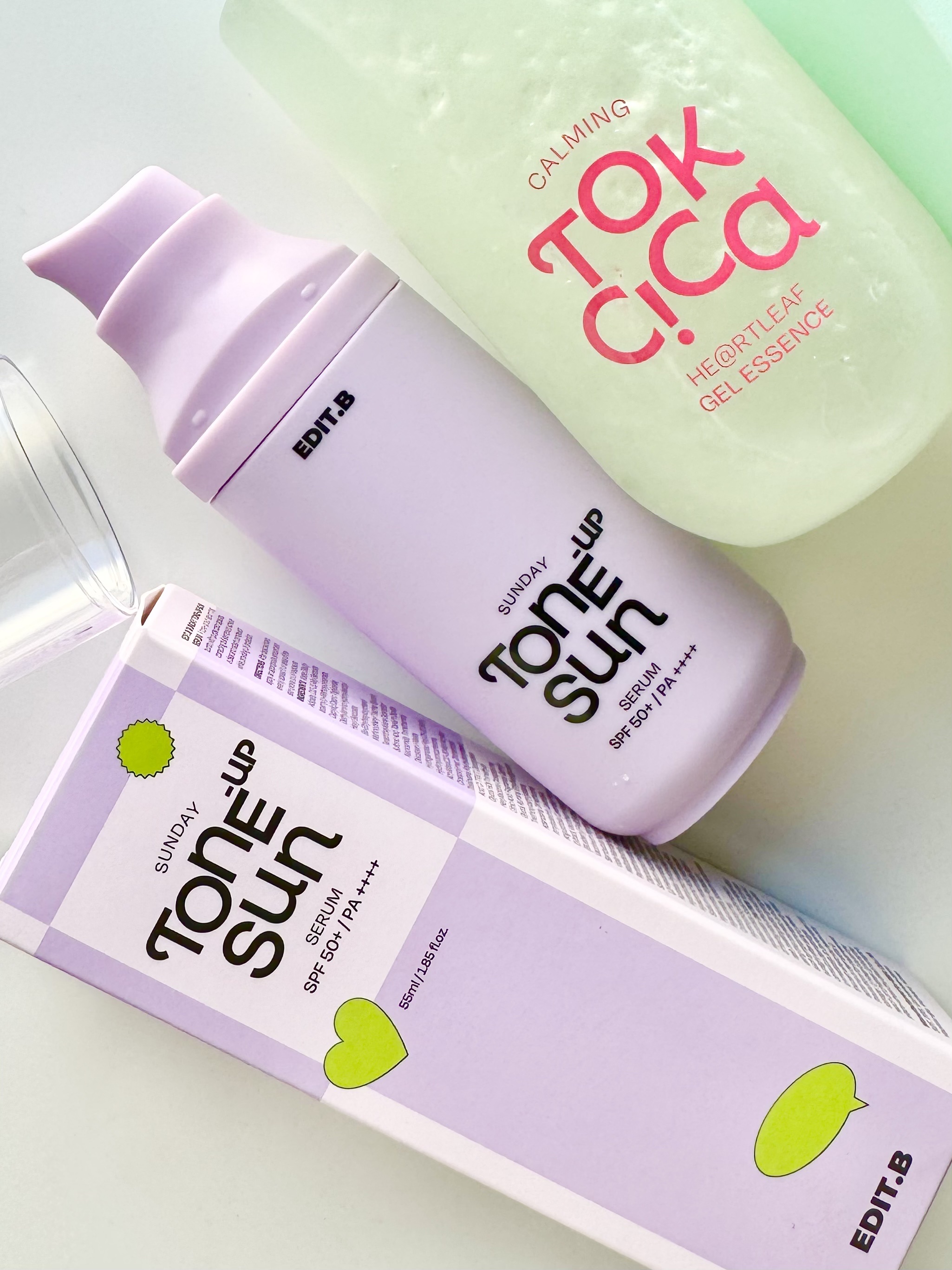 サンデートーンアップサンセラム/EDIT.B/美容液を使ったクチコミ（1枚目）