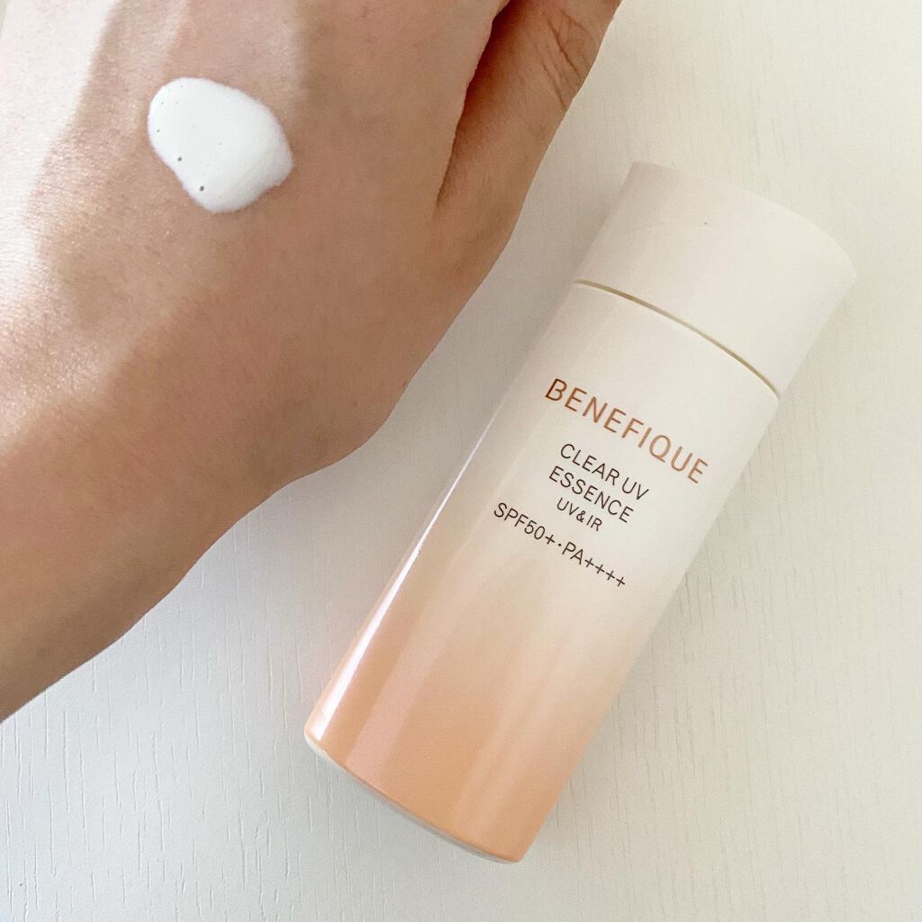 ベネフィーク クリア UV エッセンス（ＵＶ＆ＩＲ）/BENEFIQUE/日焼け止めローションを使ったクチコミ（3枚目）