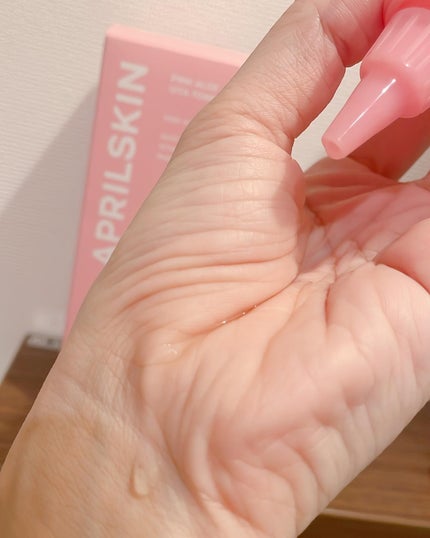 ピンクアロエビタトナー/APRILSKIN/化粧水を使ったクチコミ(4枚目)