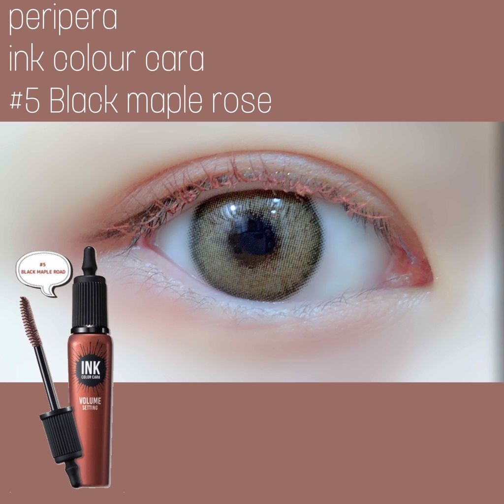 インク カラー カラ(AD)/PERIPERA/マスカラを使ったクチコミ(1枚目)