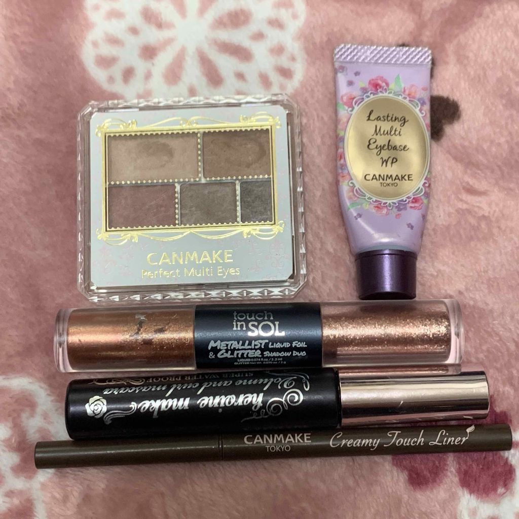 タッチインソル METALLISTグリッターシャドウデュオ/touch in SOL /グリッターを使ったクチコミ（2枚目）