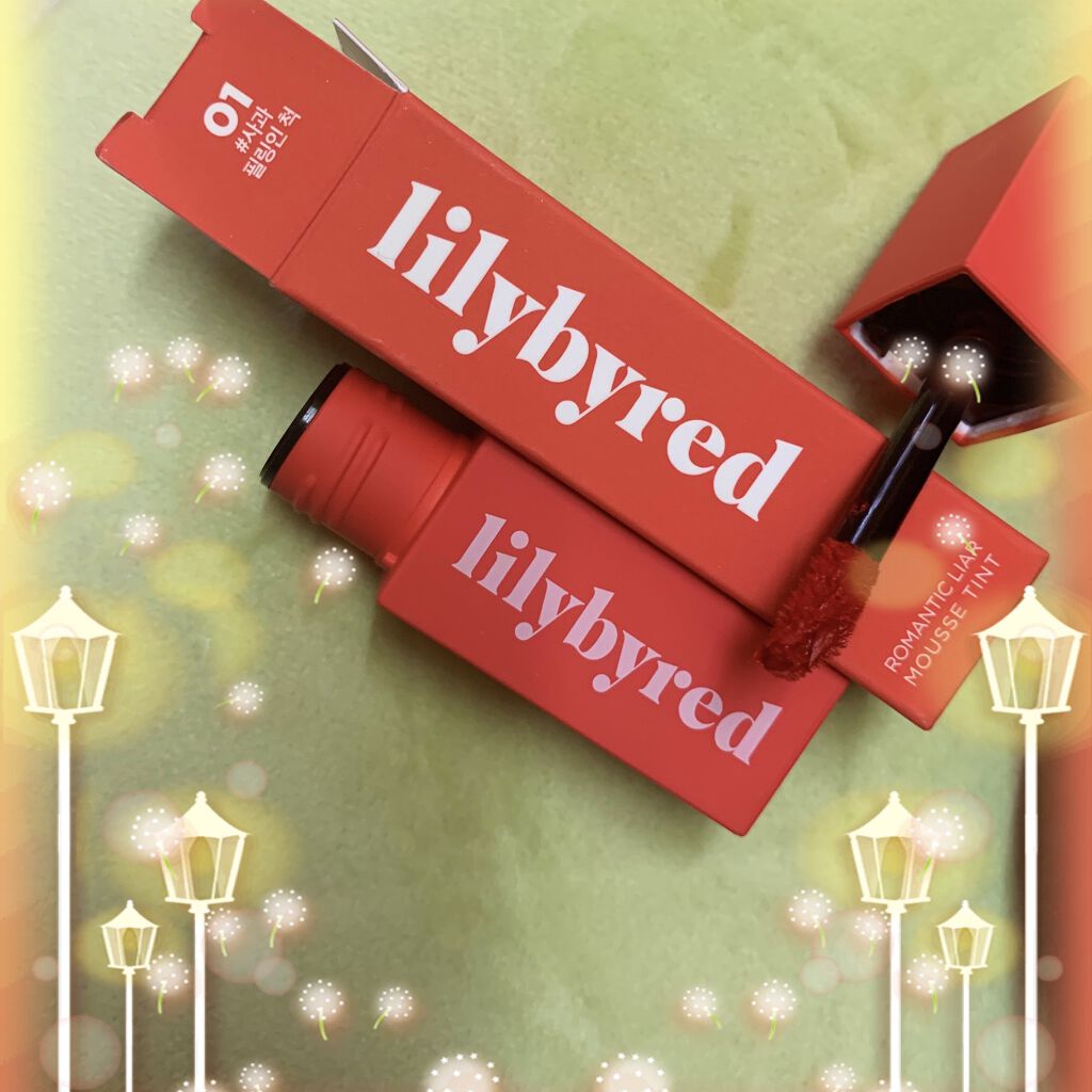 ムードライアー ベルベットティント/lilybyred/リップティントを使ったクチコミ（1枚目）