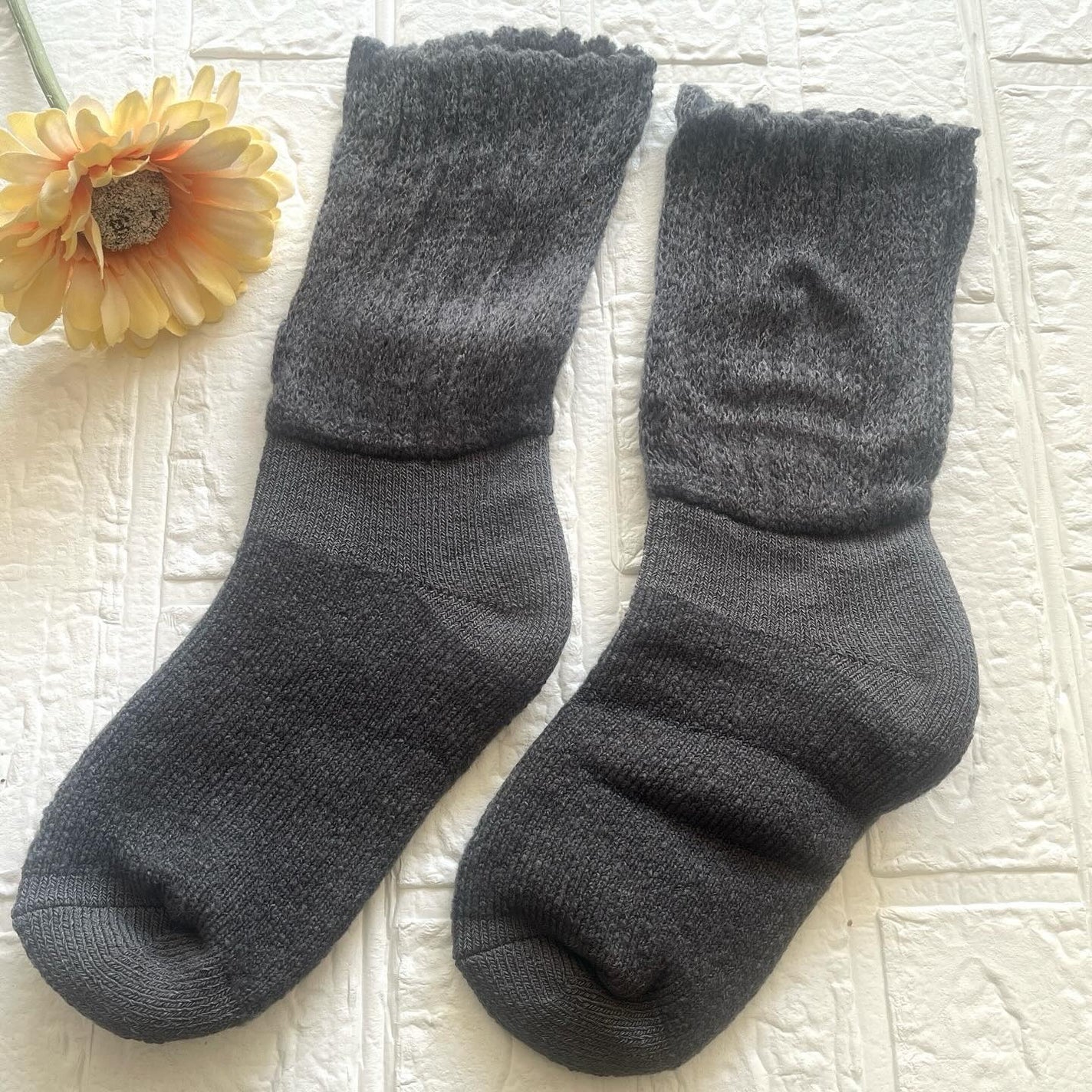 履く用バスロマン ソックス/砂山靴下/暖かい靴下を使ったクチコミ(2枚目)