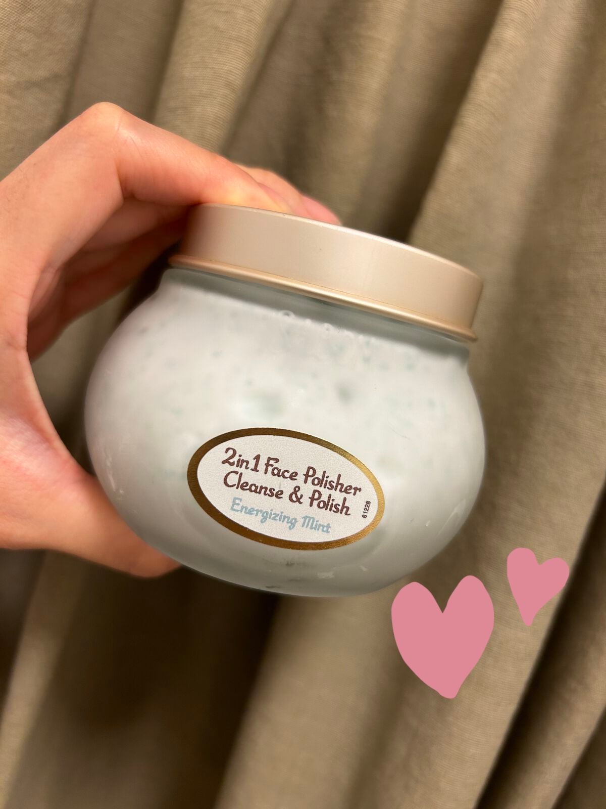 フェイスポリッシャー リフレッシング(ミント)/SABON/スクラブ・ゴマージュを使ったクチコミ(1枚目)