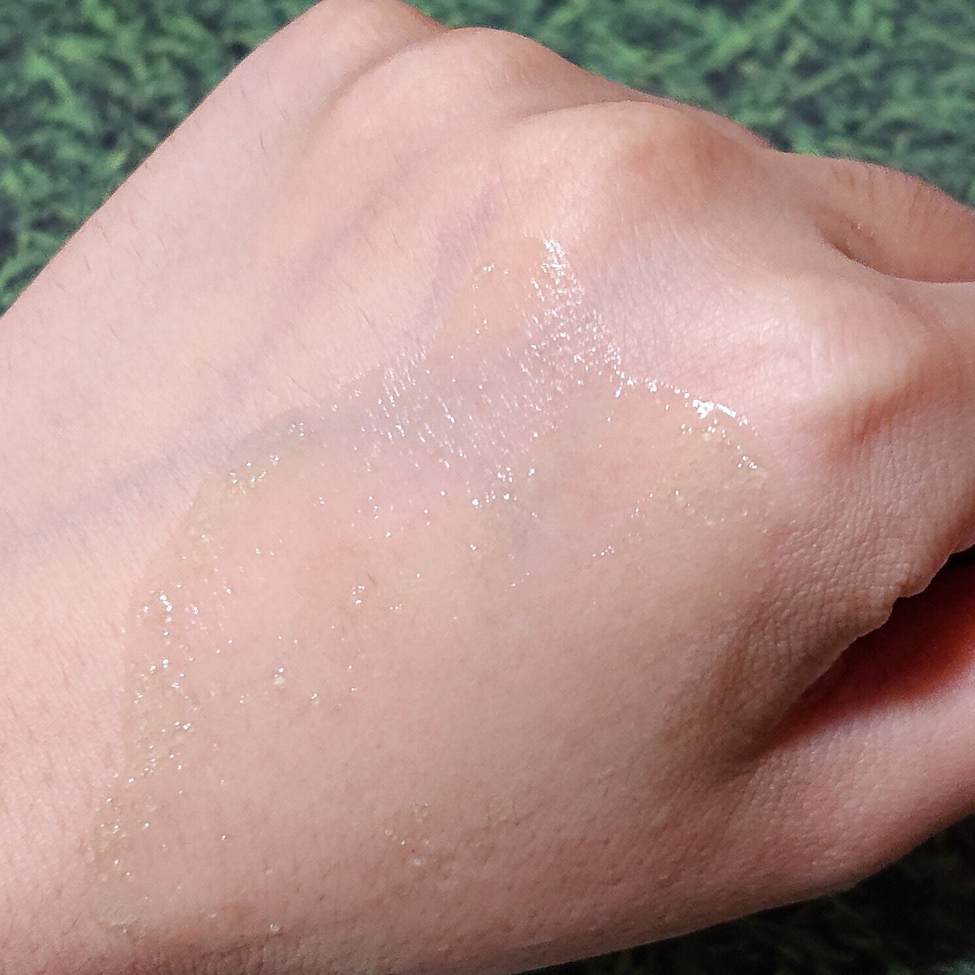 AquaTeca calming sun serum/Delphyr/日焼け止めローションを使ったクチコミ(3枚目)