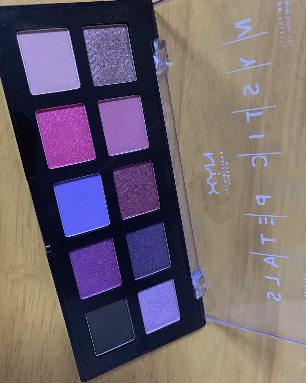 ミスティック ペタル シャドウ パレット/NYX Professional Makeup/アイシャドウパレットを使ったクチコミ（1枚目）