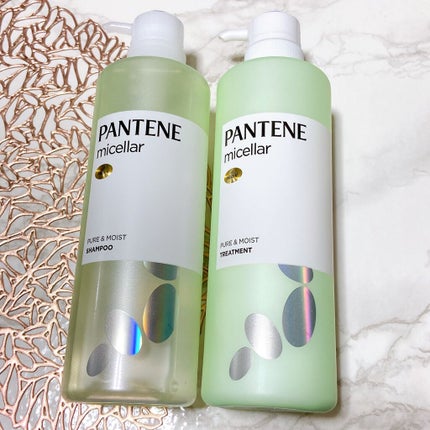 PRO-V ミセラー ピュア&モイスト ノンシリコンシャンプー/トリートメント/パンテーン/市販シャンプーを使ったクチコミ(1枚目)