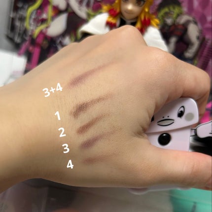 スタイリング パウダーアイブロウ/excel/パウダーアイブロウを使ったクチコミ(6枚目)