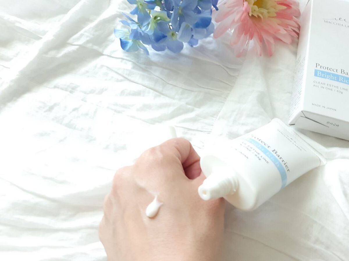 プロテクトバリアブライトリッチ/Macchia Label/オールインワン化粧品を使ったクチコミ（2枚目）