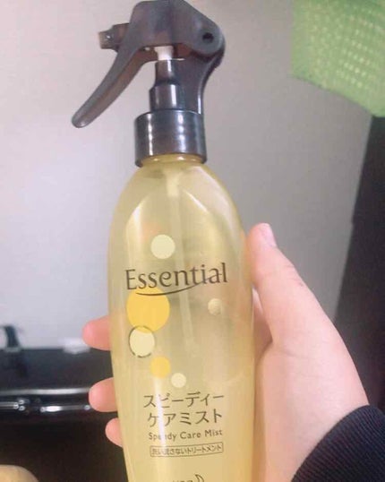 スピーディケアミスト/エッセンシャル/ヘアミストを使ったクチコミ(1枚目)