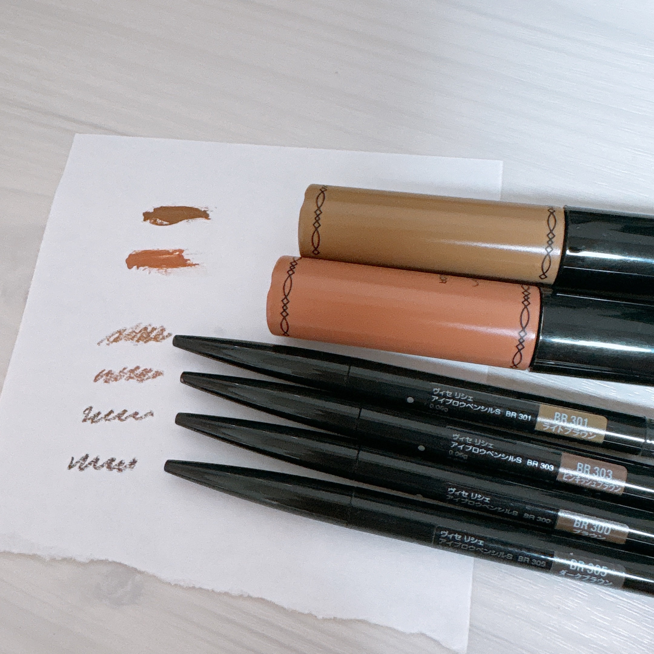 ヴィセ リシェ インスタント アイブロウ カラー/Visée/眉マスカラを使ったクチコミ（2枚目）