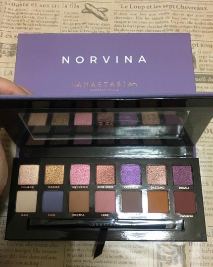 NORVINA/アナスタシア ビバリーヒルズ/アイシャドウパレットを使ったクチコミ(1枚目)