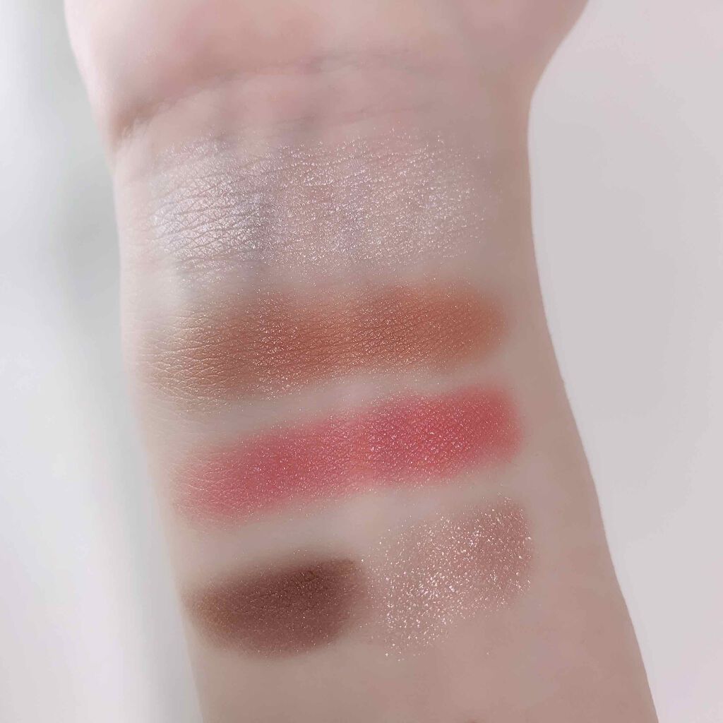 ショコラスウィート アイズ 105 ショコラスウィート アイズ(PLAZA・MINiPLA限定)/リンメル ロンドン/アイシャドウパレットを使ったクチコミ（3枚目）