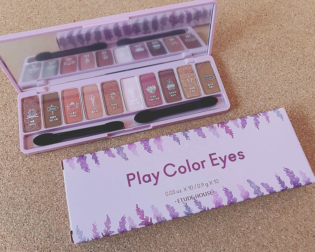 プレイカラー アイシャドウ/ETUDE/アイシャドウパレットを使ったクチコミ（1枚目）