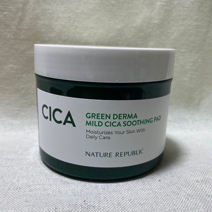 グリーンダーマCICAエッセンシャルパッド/ネイチャーリパブリック/トナーパッドを使ったクチコミ(1枚目)