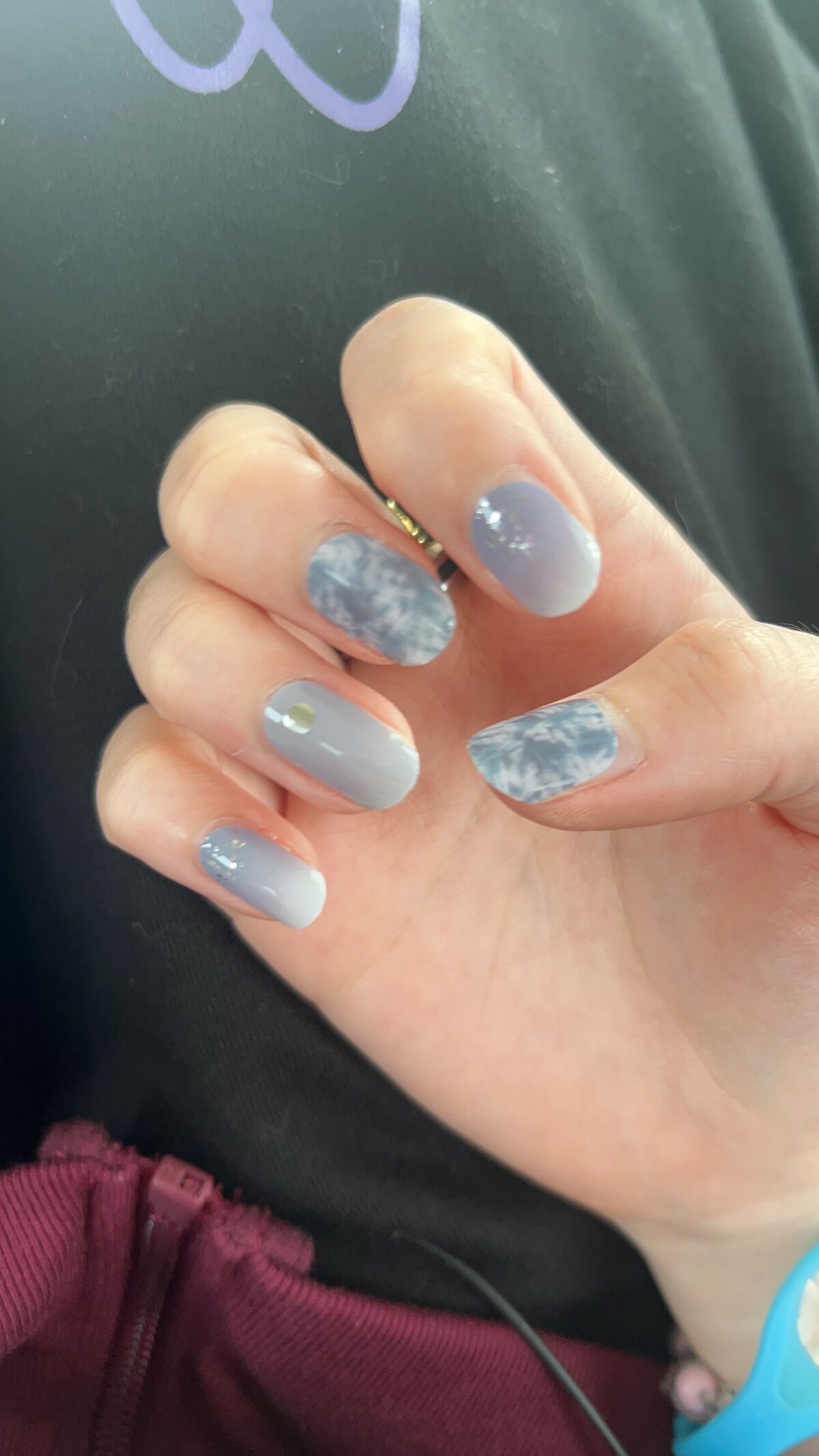 ジェルネイルシール/キャンドゥ/ネイルシールを使ったクチコミ(2枚目)