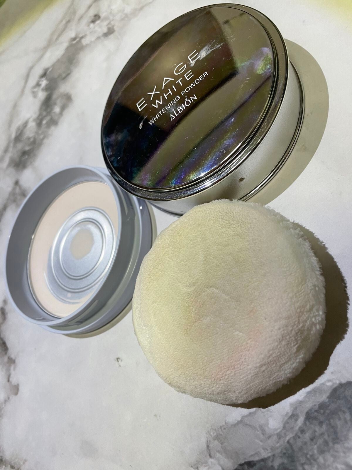 エクサージュホワイト ホワイトニング パウダー/ALBION/プレストパウダーを使ったクチコミ(1枚目)