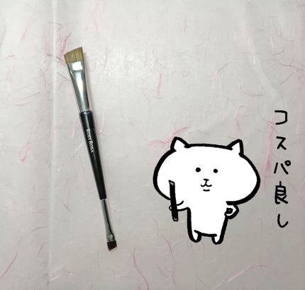 ダブルエンドアイブロウブラシ スマッジタイプ/ロージーローザ/メイクブラシを使ったクチコミ(1枚目)