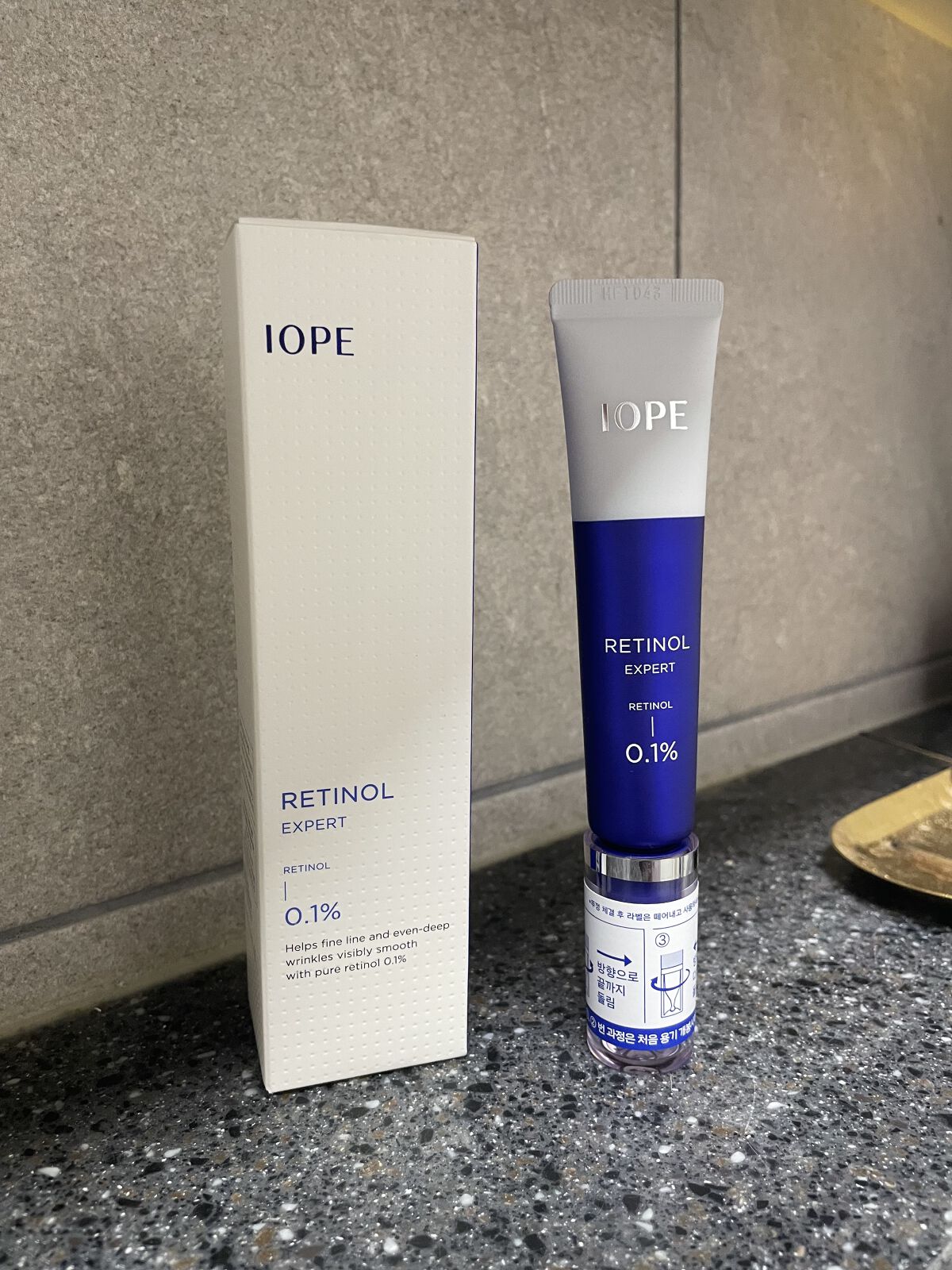 レチノール エキスパート0.1%/IOPE/美容液を使ったクチコミ（1枚目）
