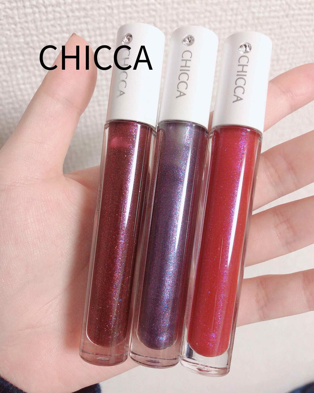 メスメリック グラスリップオイル/CHICCA/リップグロスを使ったクチコミ(1枚目)