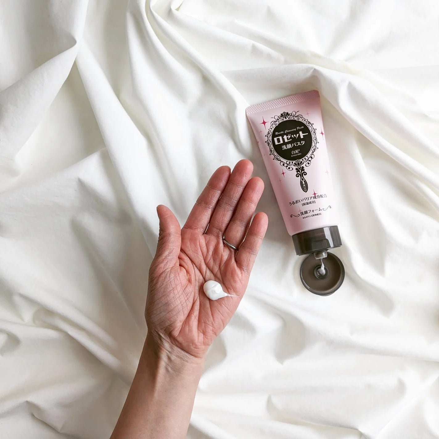 洗顔パスタ 白泥/ロゼット/洗顔フォームを使ったクチコミ(3枚目)