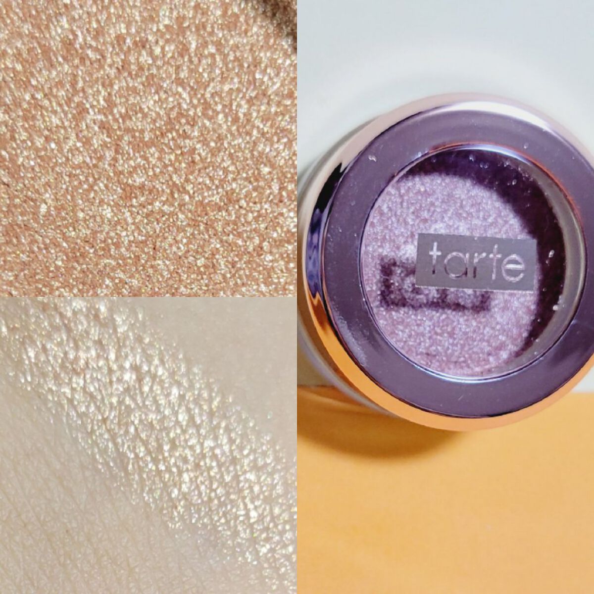 tarte クロームペイントシャドウポットのクチコミ「キラキラ過ぎて可愛い✨海外コスメのアイシャドウ🫰🏻💗

⋆ 。゜☁︎ 。⋆ 。゜☾゜。⋆


.....」（2枚目）
