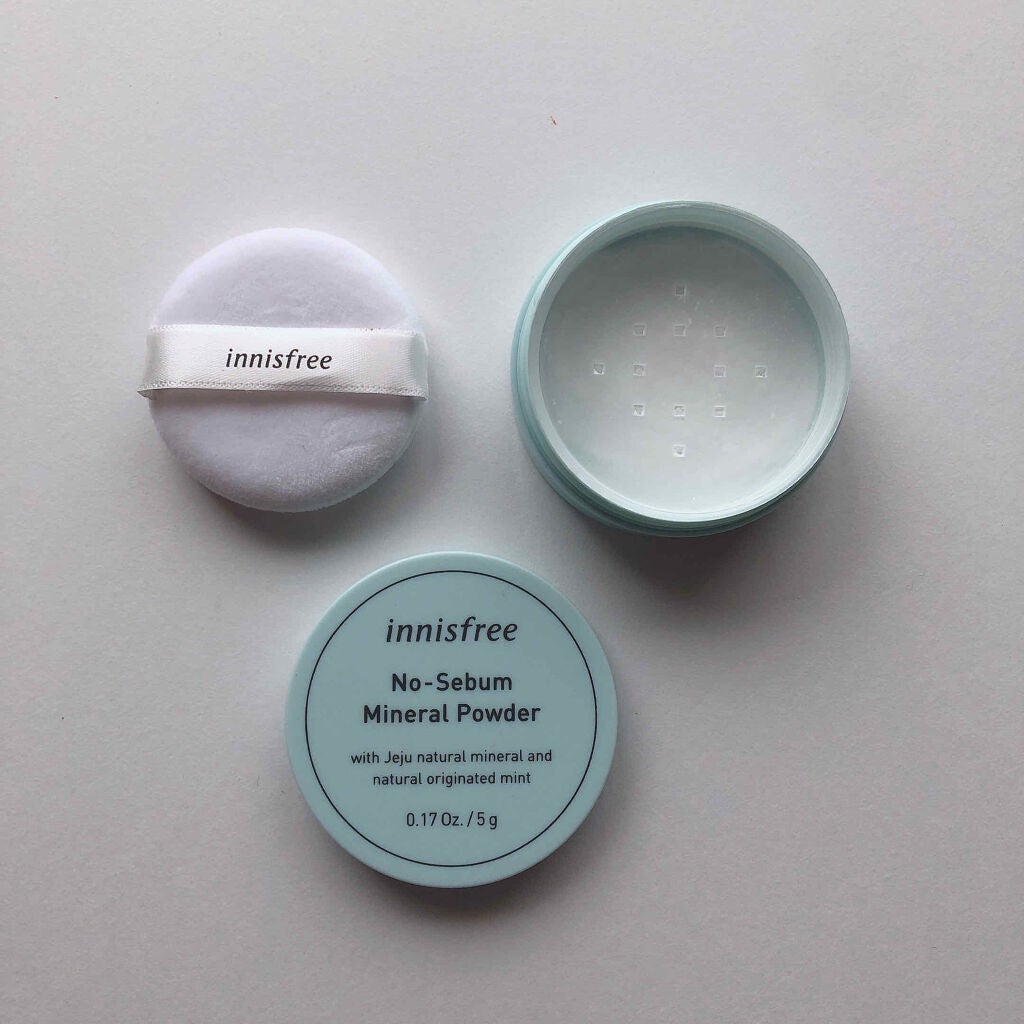 ノーセバム ミネラルパウダー/innisfree/ルースパウダーを使ったクチコミ(2枚目)