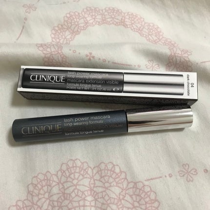 ラッシュ パワー マスカラ ロング ウェアリング フォーミュラ #04 ダーク チョコレート/CLINIQUE/マスカラを使ったクチコミ(1枚目)