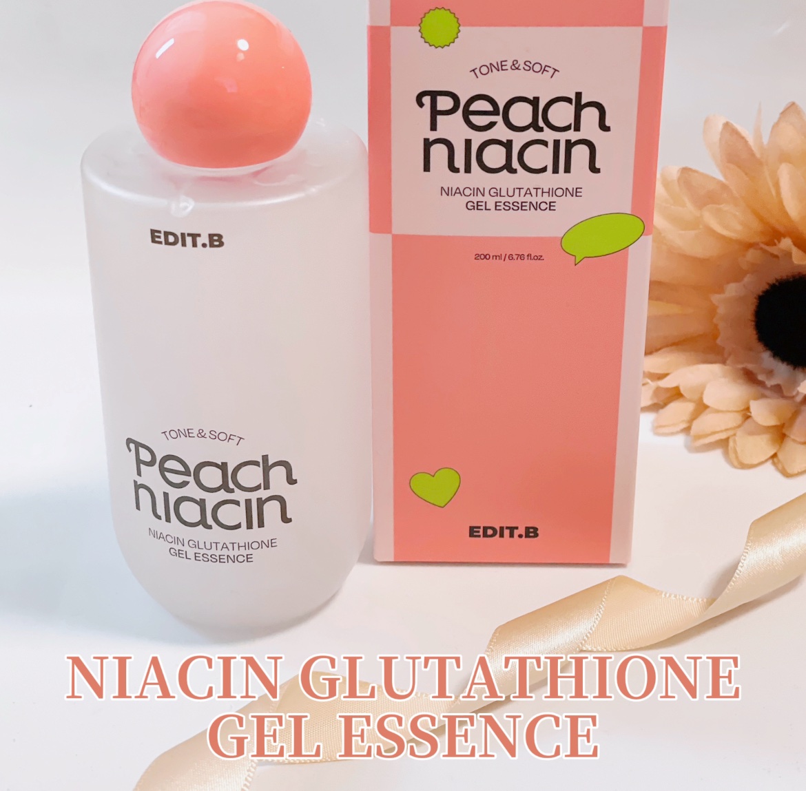 ピーチ ナイアシンアミド GLT ジェルエッセンス/EDIT.B/美容液を使ったクチコミ（2枚目）
