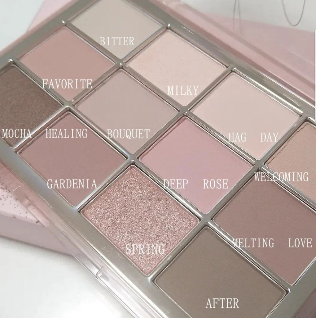 ソフトブラーリングアイパレット/wakemake/アイシャドウパレットを使ったクチコミ(3枚目)