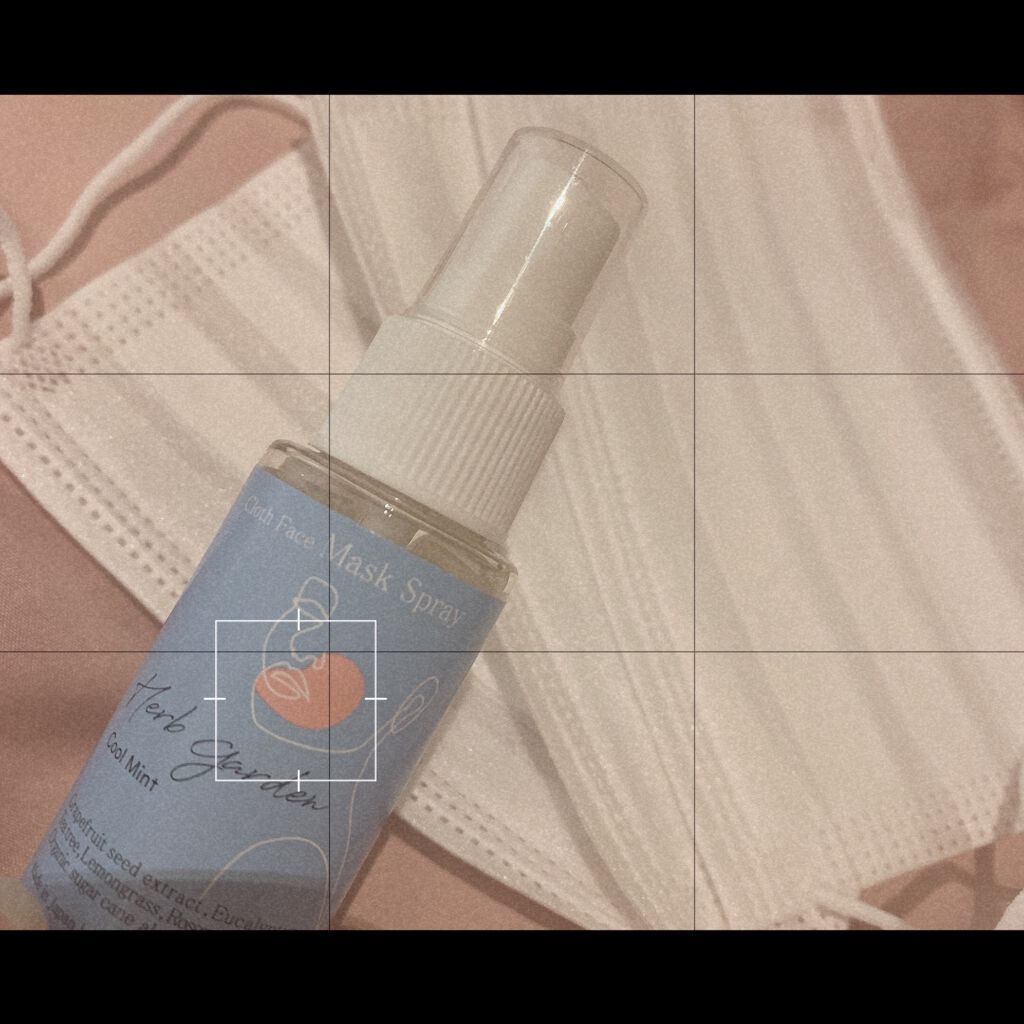 ハーブガーデン 除菌 マスクスプレー クールミント/Herb Garden/マスクを使ったクチコミ(1枚目)