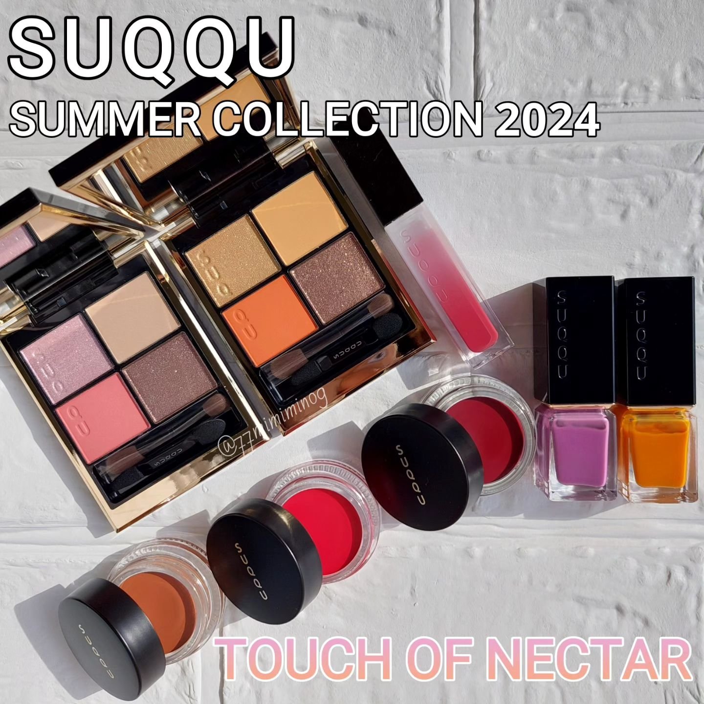 クリーム タッチ ブラッシュ & リップ S02 苺飴 -ICHIGOAME（限定色）/SUQQU/ジェル・クリームチークを使ったクチコミ（1枚目）