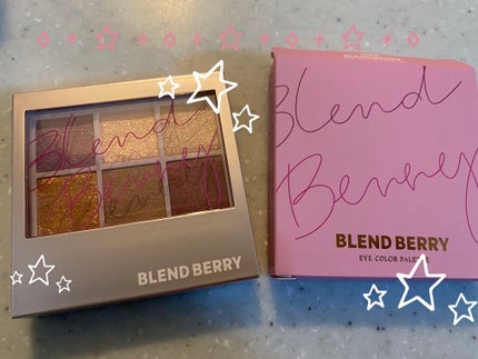 オーラクリエイション/BLEND BERRY/アイシャドウパレットを使ったクチコミ(2枚目)