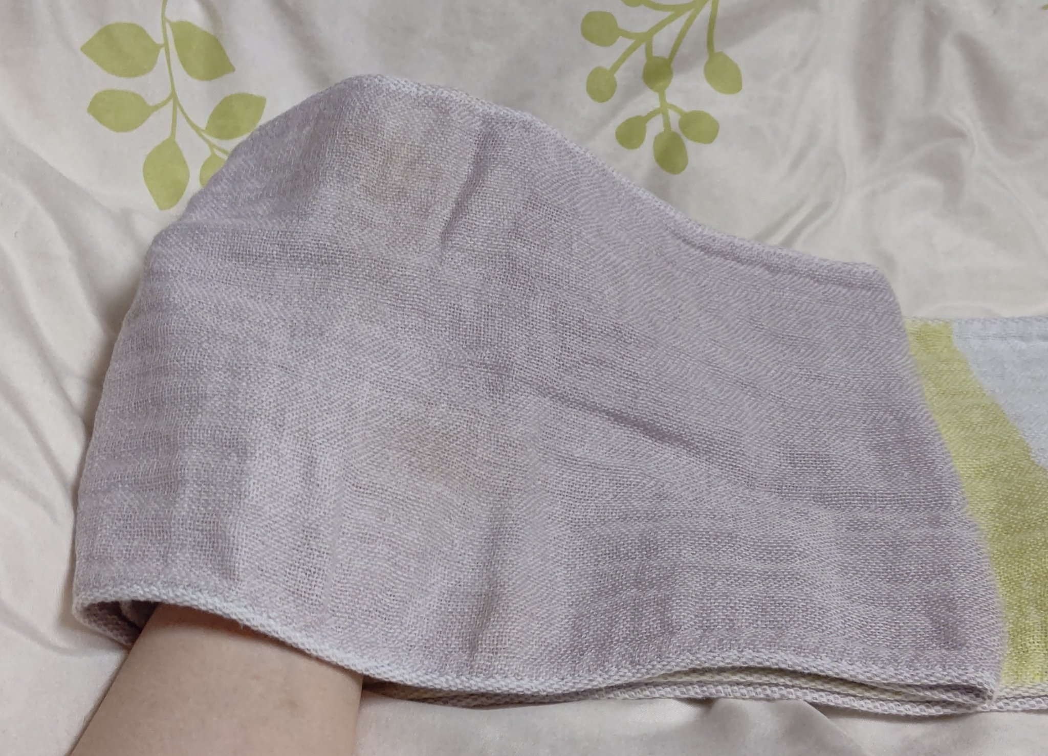 今治でつくった３重ガーゼの麻混タオルスヌード/ベルメゾン/その他を使ったクチコミ（1枚目）