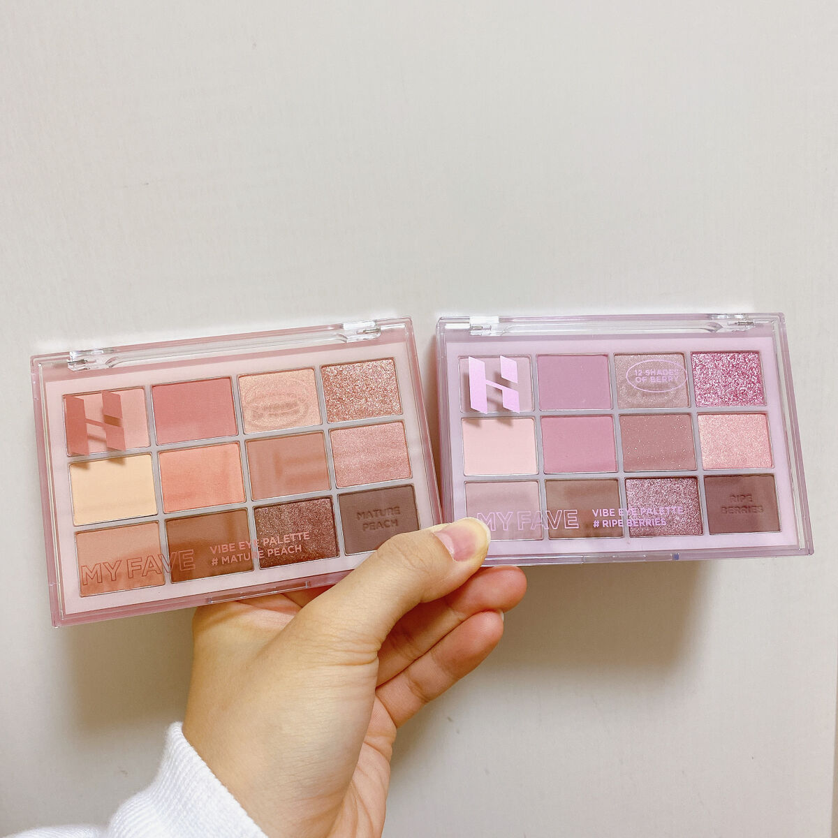 マイフェイブバイブアイパレット/HOLIKA HOLIKA/アイシャドウパレットを使ったクチコミ（1枚目）