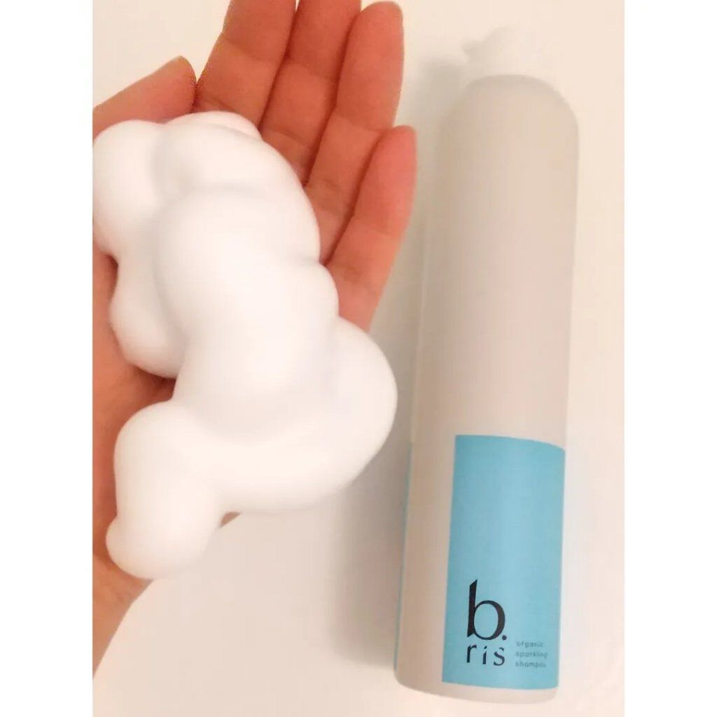 オーガニックスパークリングシャンプー/b.ris/市販シャンプーを使ったクチコミ（1枚目）