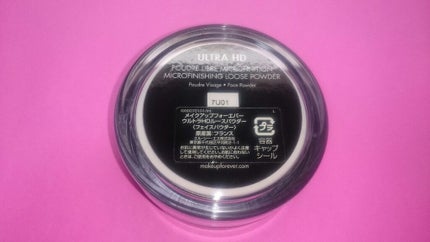 ウルトラHDルースパウダー/MAKE UP FOR EVER/ルースパウダーを使ったクチコミ(3枚目)