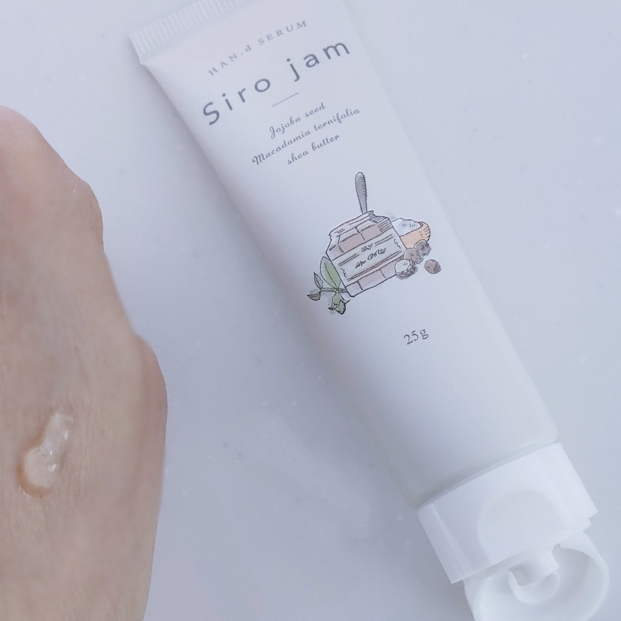 Sirojam（シロジャム）/HAN.d/ハンドクリームを使ったクチコミ（1枚目）