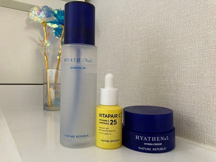 ヒアテノール ハイドラクリーム/ネイチャーリパブリック/フェイスクリームを使ったクチコミ(2枚目)