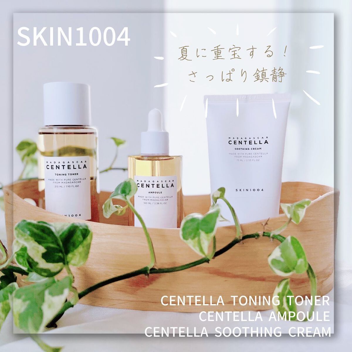 センテラ アンプル/SKIN1004/美容液を使ったクチコミ(1枚目)