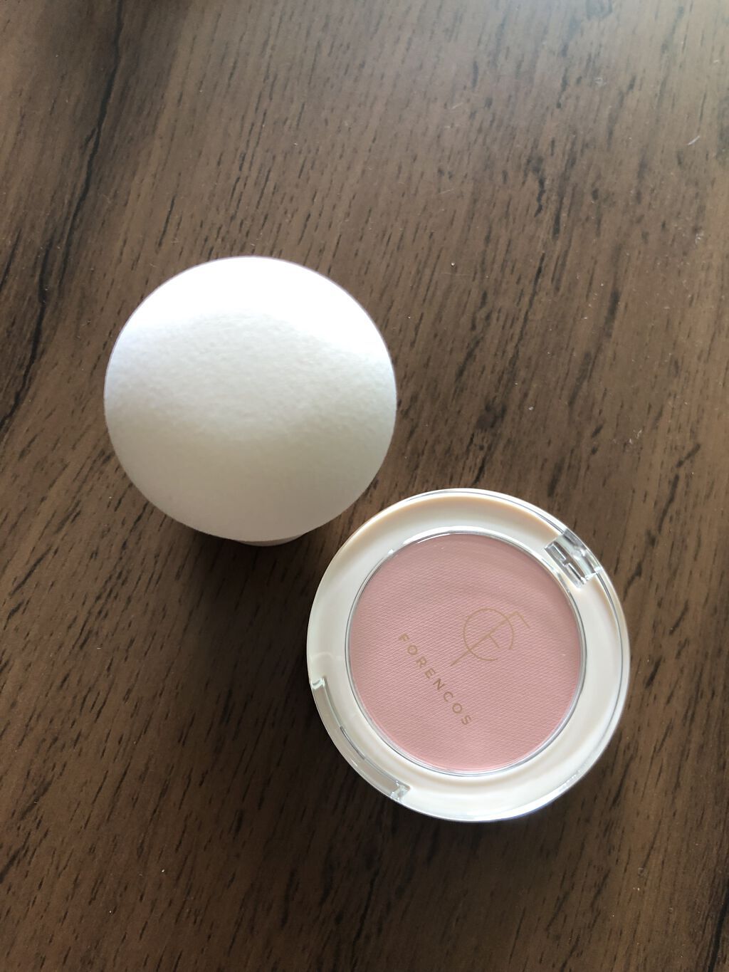 ピュアブラッシャー パフ付き/フォレンコス/パウダーチークを使ったクチコミ（3枚目）